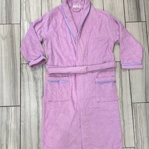 Lavender Terry Cloth Women's Robe Medium